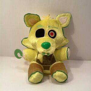 Five Nights at Freddy’s Yellow and Green Plush Fox Character